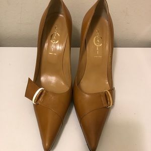 Casadei women’s leather heels size 9.5